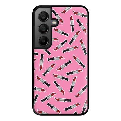 Bloody Knife Pattern Phone Case for Google Pixel 8