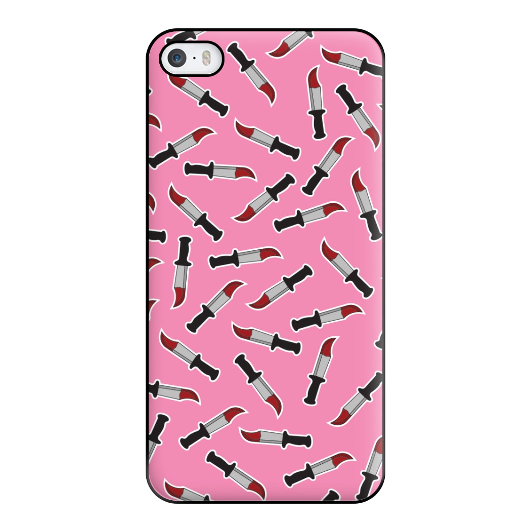 Bloody Knife Pattern Phone Case for iPhone 5 / 5s / SE 2016