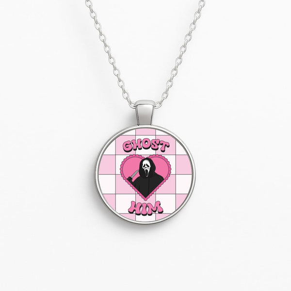 Ghost Him Necklace