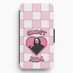 Ghost Him Flip / Wallet Phone Case