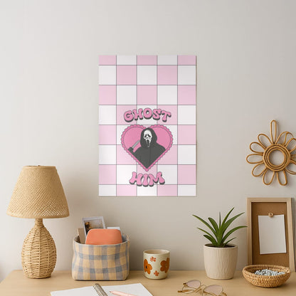 Ghost Him Art Print