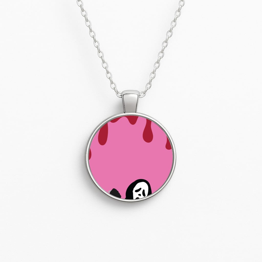Bloody Knife Circle Necklace