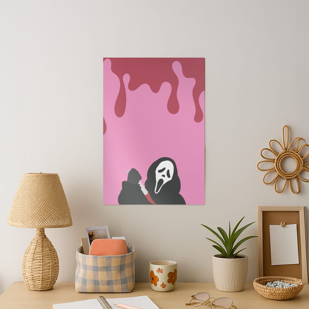 Bloody Knife Art Print