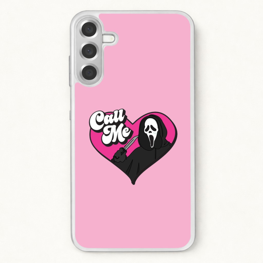 Call Me Heart Phone Case for Galaxy A57