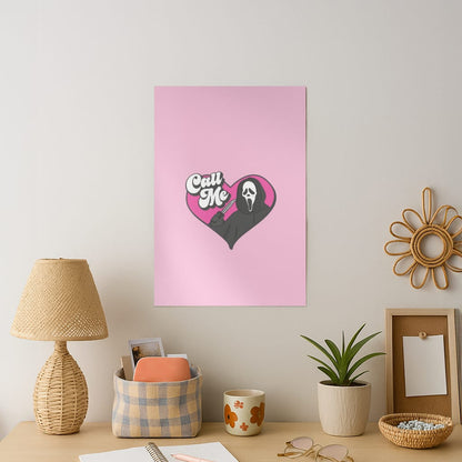 Call Me Heart Art Print