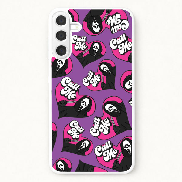 Call Me Heart Pattern Phone Case for Galaxy A37