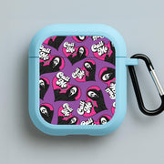Call Me Heart Pattern AirPods Case 3