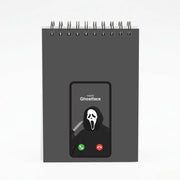 Caller ID Ghostface Notebook 4