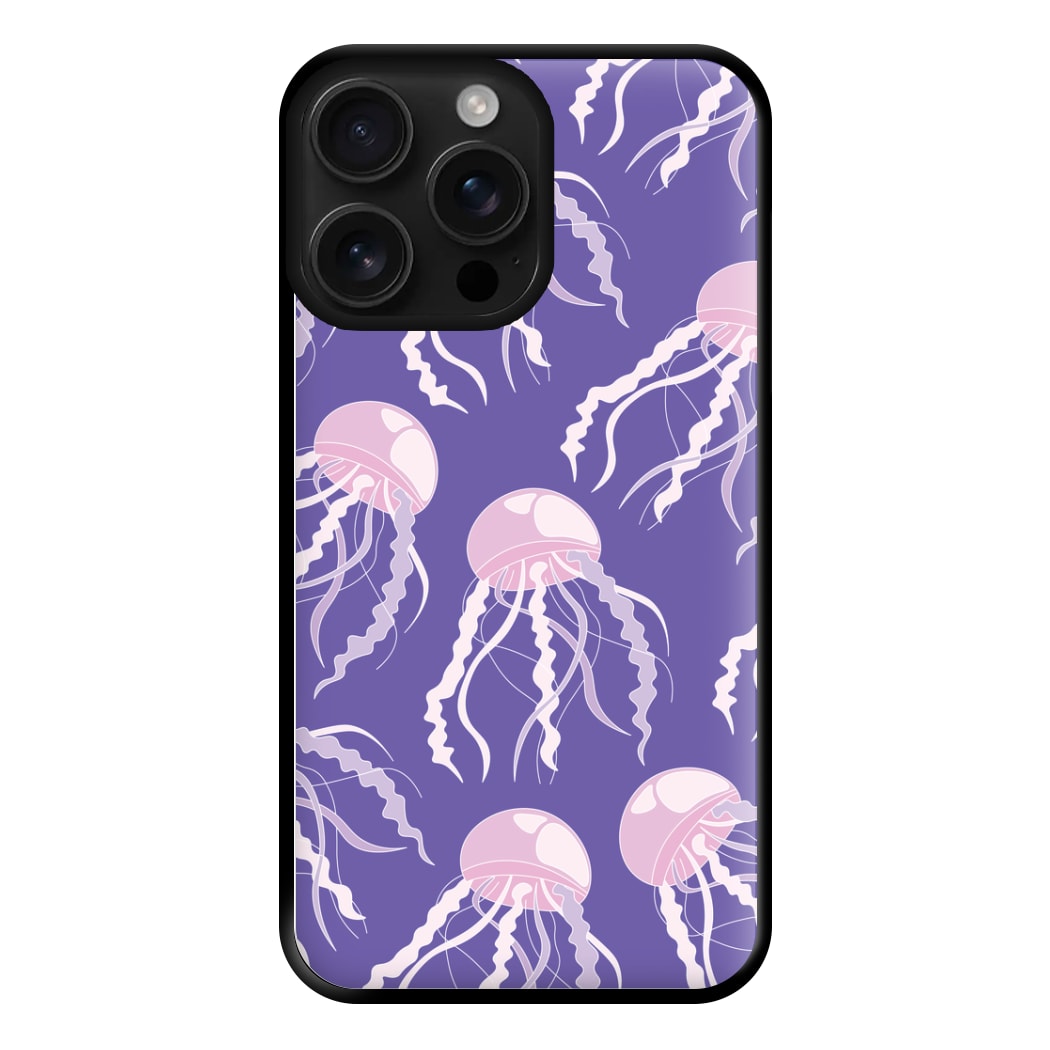 Jellyfish Pattern - Sealife Phone Case