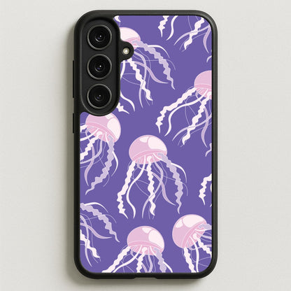 Jellyfish Pattern - Sealife Phone Case for Galaxy S25FE