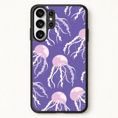 Jellyfish Pattern - Sealife Phone Case for Galaxy S26 Ultra