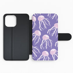 Jellyfish Pattern - Sealife Flip Phone Case