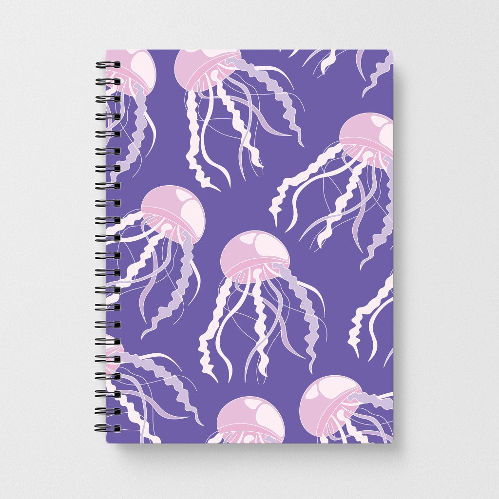 Jellyfish Pattern - Sealife Notebook