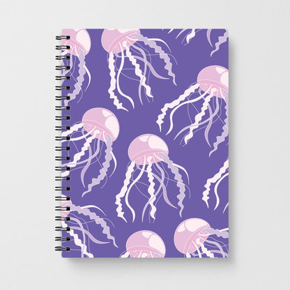 Jellyfish Pattern - Sealife Notebook
