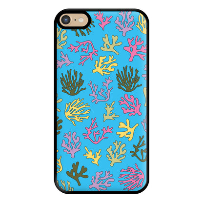 Coral Pattern - Sealife Phone Case for iPhone 6 Plus / 7 Plus / 8 Plus