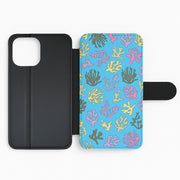 Coral Pattern - Sealife Flip / Wallet Phone Case 2