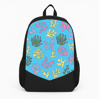 Coral Pattern - Sealife Large Backpack