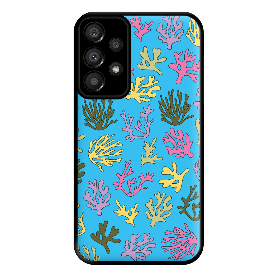 Coral Pattern - Sealife Phone Case for Galaxy A33