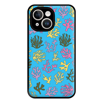 Coral Pattern - Sealife Phone Case for iPhone 14 Plus