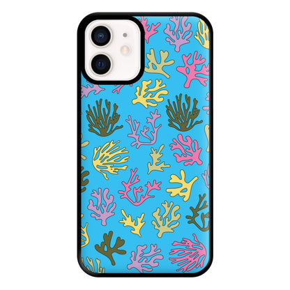 Coral Pattern - Sealife Phone Case for iPhone 12 Mini