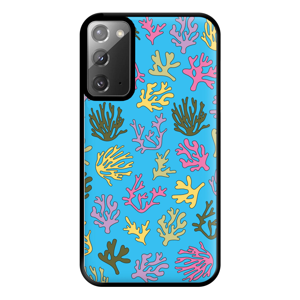 Coral Pattern - Sealife Phone Case for Galaxy Note 20 Ultra