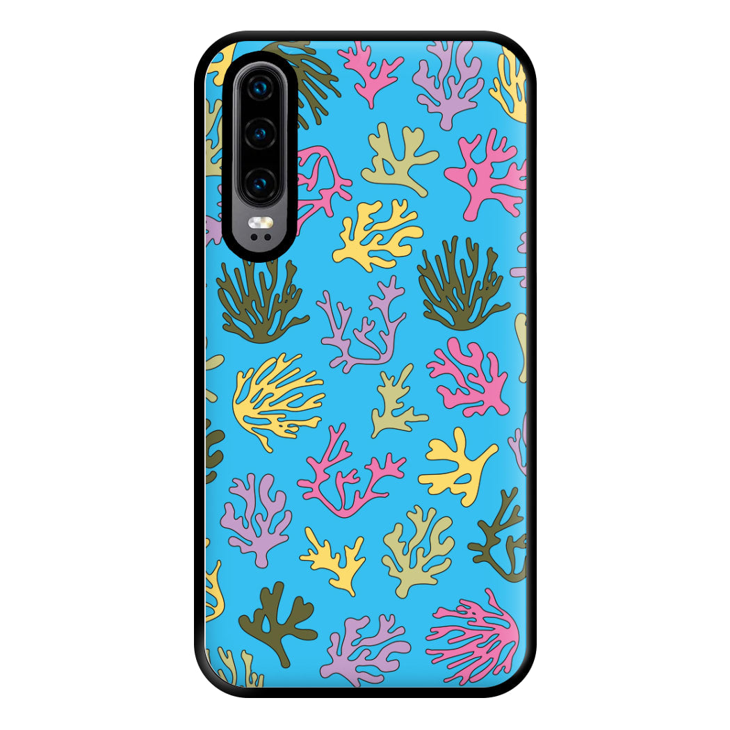 Coral Pattern - Sealife Phone Case for Huawei P30