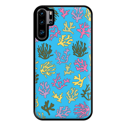 Coral Pattern - Sealife Phone Case for Huawei P30 Pro