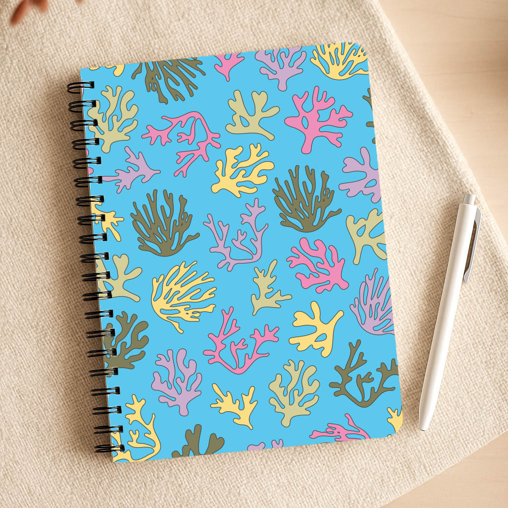 Coral Pattern - Sealife Notepad