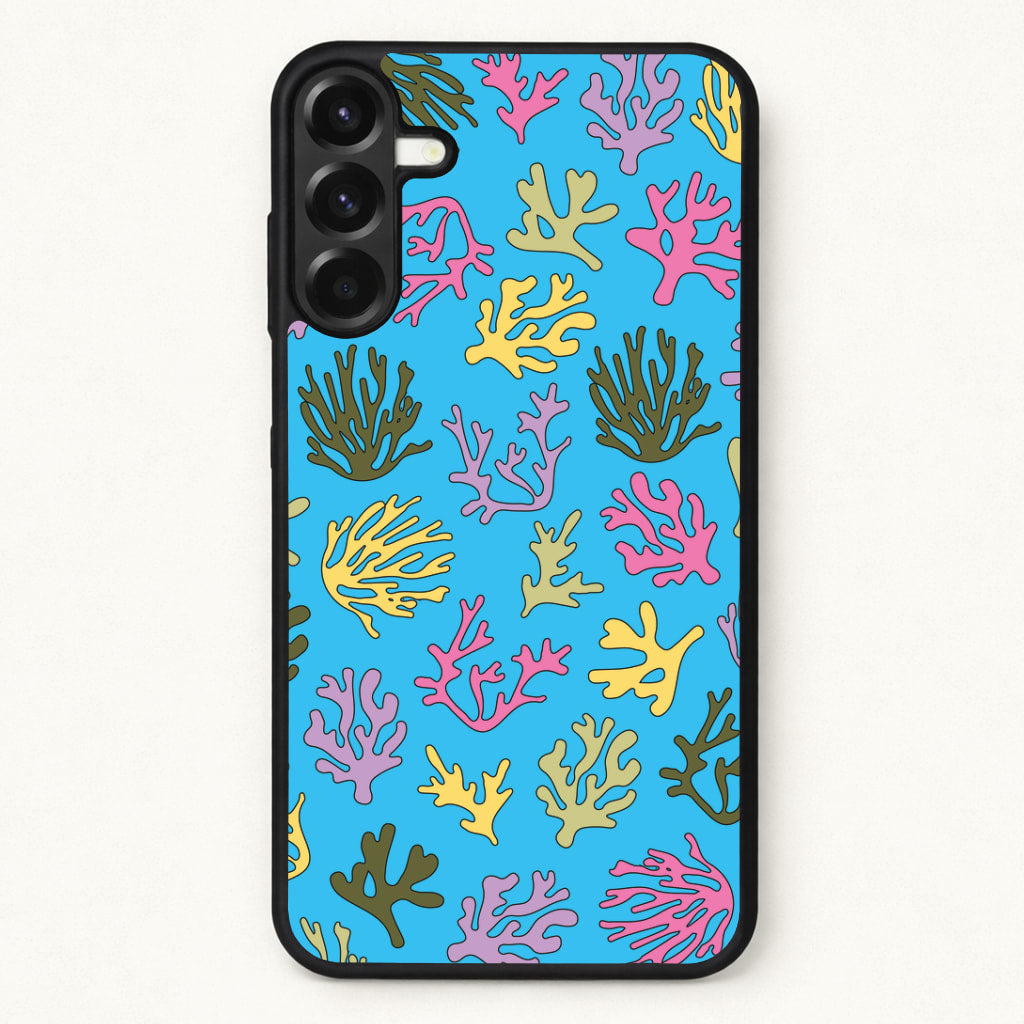 Coral Pattern - Sealife Phone Case for Galaxy A57