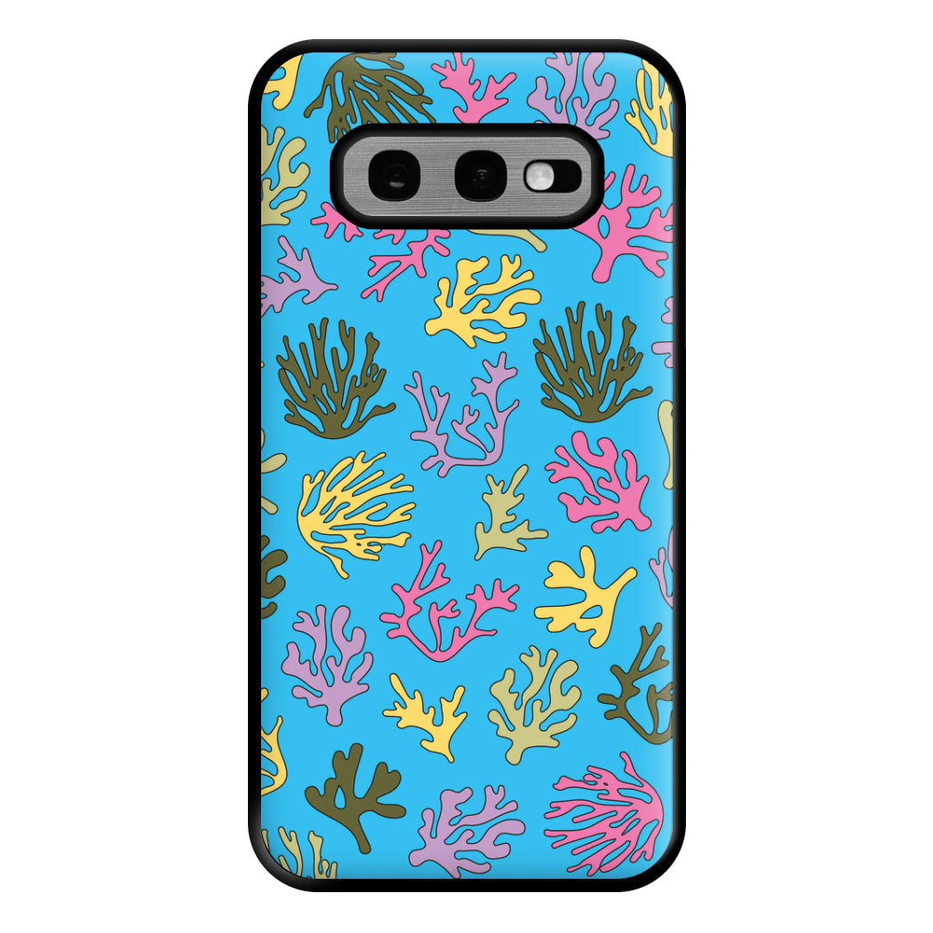 Coral Pattern - Sealife Phone Case for Galaxy S10e