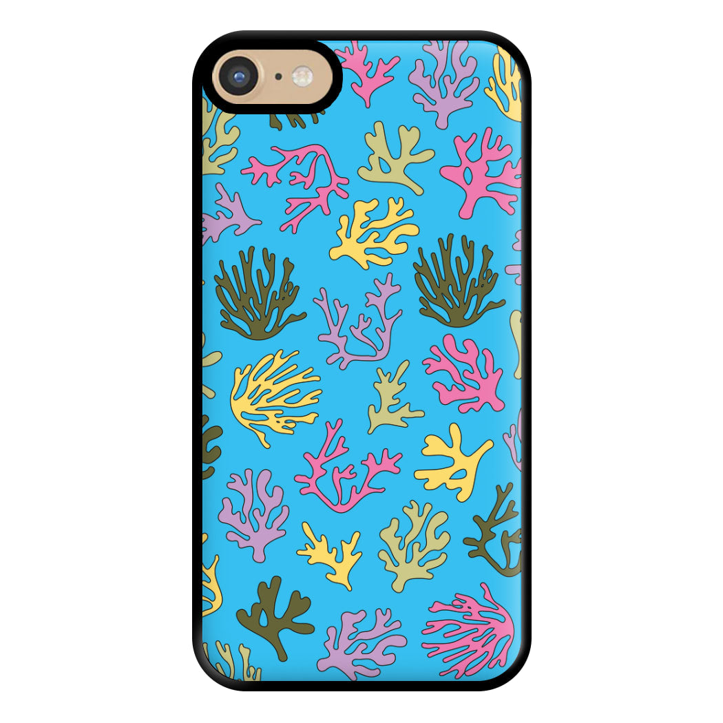 Coral Pattern - Sealife Phone Case for iPhone 6 / 7 / 8 / SE