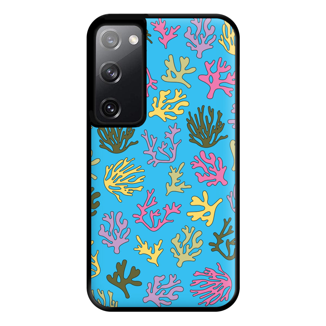 Coral Pattern - Sealife Phone Case for Galaxy S20