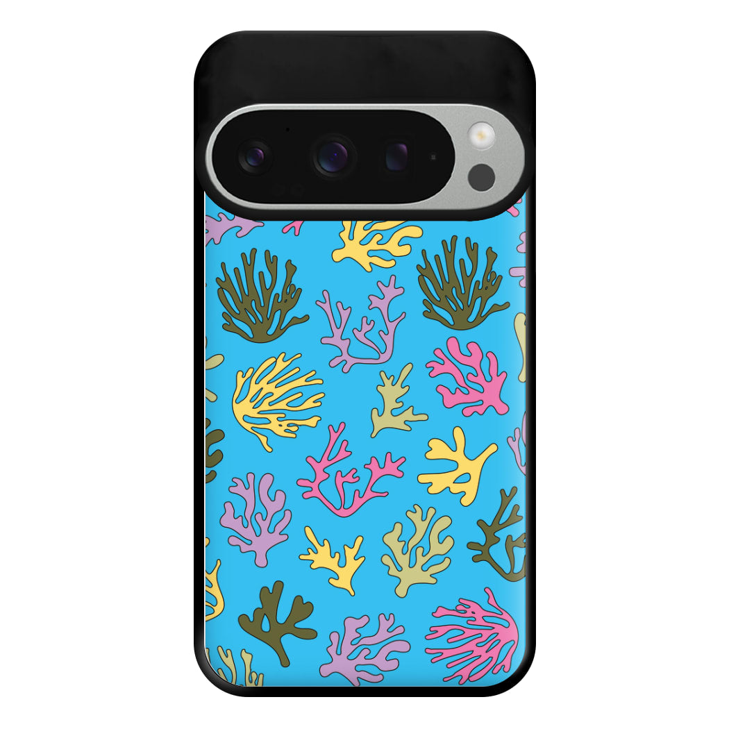 Coral Pattern - Sealife Phone Case for Google Pixel 9 Pro XL