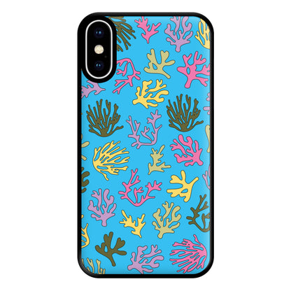 Coral Pattern - Sealife Phone Case for iPhone XS Max