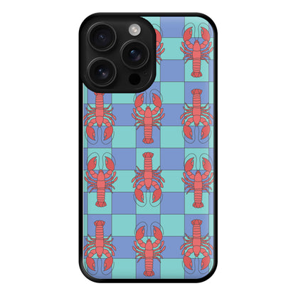 Lobster Pattern - Sealife Phone Case for iPhone 16 Pro Max