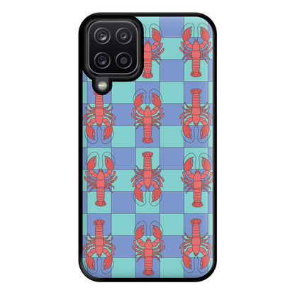 Lobster Pattern - Sealife Phone Case for Galaxy A12