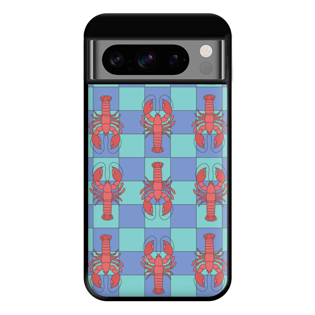 Lobster Pattern - Sealife Phone Case for Google Pixel 8 Pro