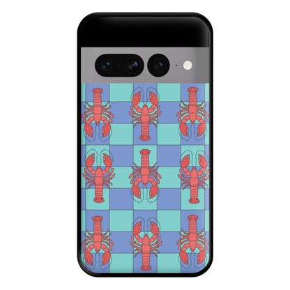 Lobster Pattern - Sealife Phone Case for Google Pixel 7 Pro