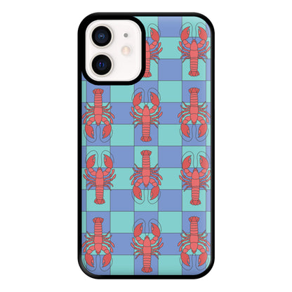 Lobster Pattern - Sealife Phone Case for iPhone 12 Mini