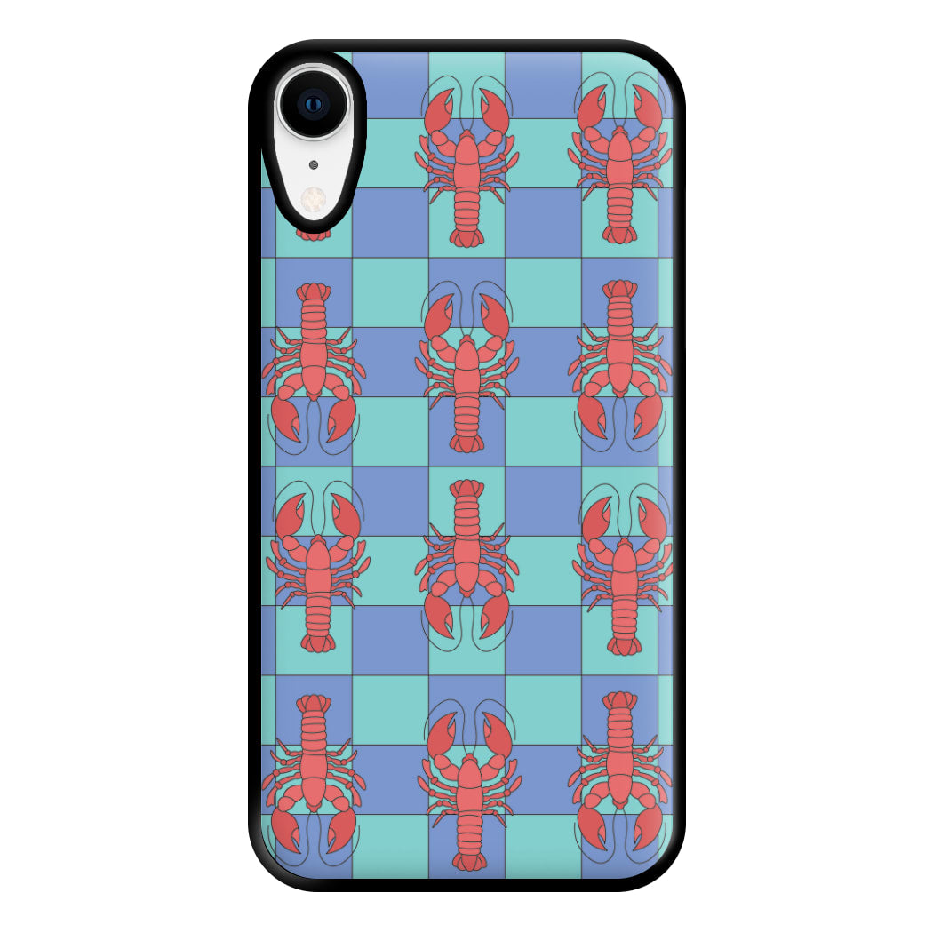 Lobster Pattern - Sealife Phone Case for iPhone XR