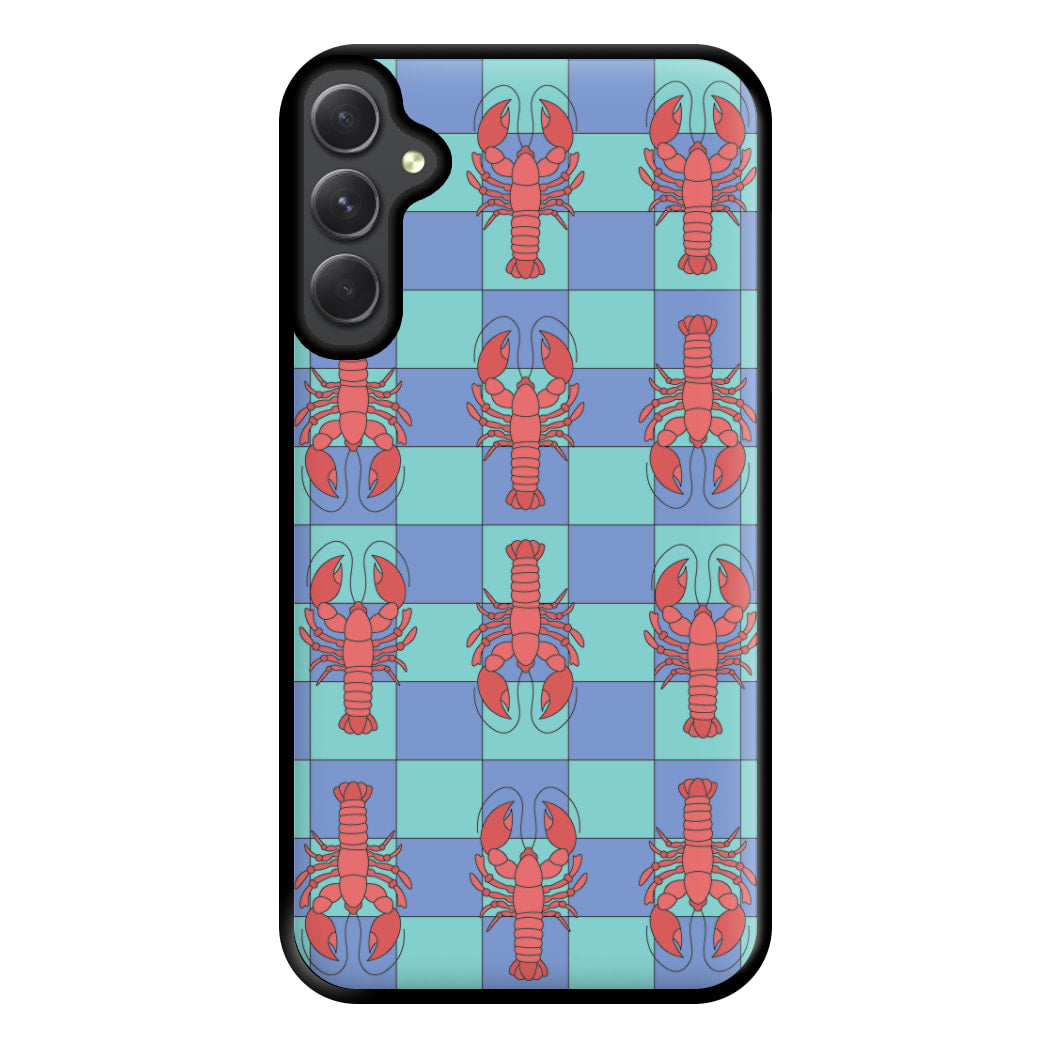 Lobster Pattern - Sealife Phone Case for Galaxy A34