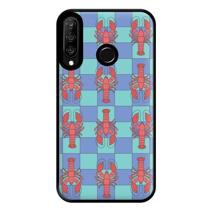 Lobster Pattern - Sealife Phone Case for Huawei P30 Lite