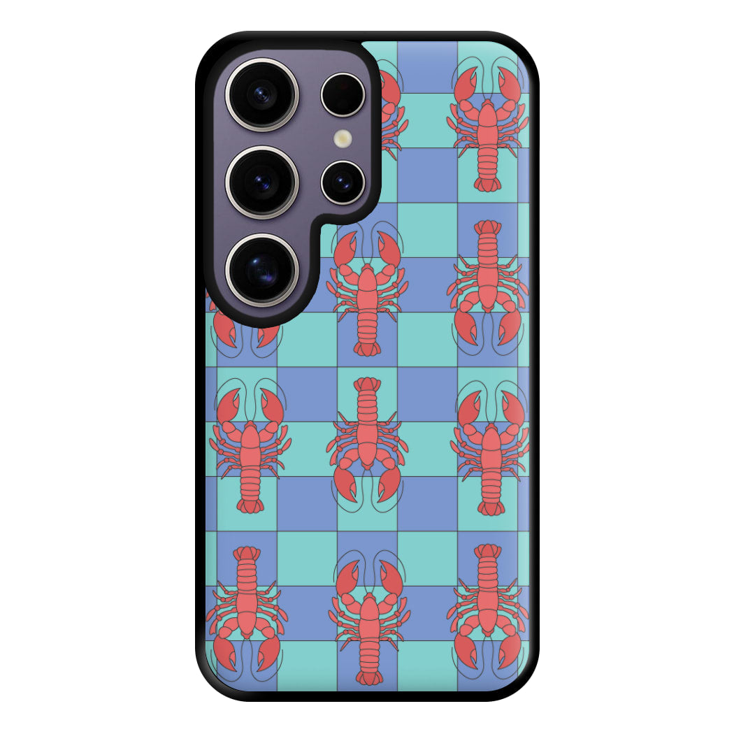 Lobster Pattern - Sealife Phone Case for Galaxy S25 Ultra