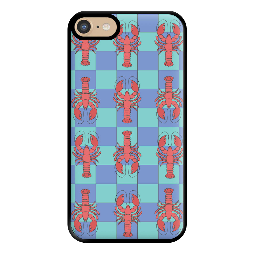 Lobster Pattern - Sealife Phone Case for iPhone 6 / 7 / 8 / SE