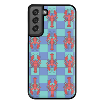 Lobster Pattern - Sealife Phone Case for Galaxy S21FE