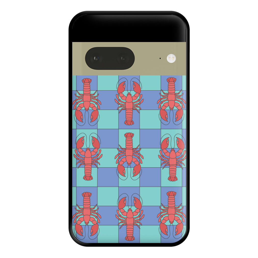 Lobster Pattern - Sealife Phone Case for Google Pixel 7a