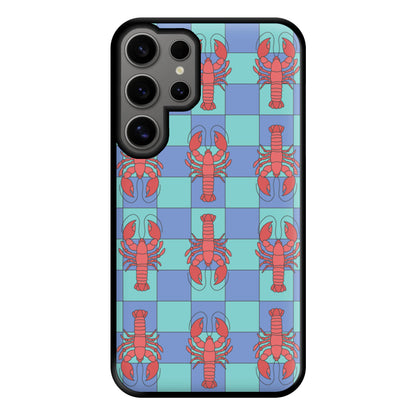 Lobster Pattern - Sealife Phone Case for Galaxy S24 Ultra