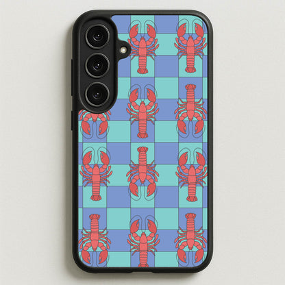 Lobster Pattern - Sealife Phone Case for Galaxy S25FE