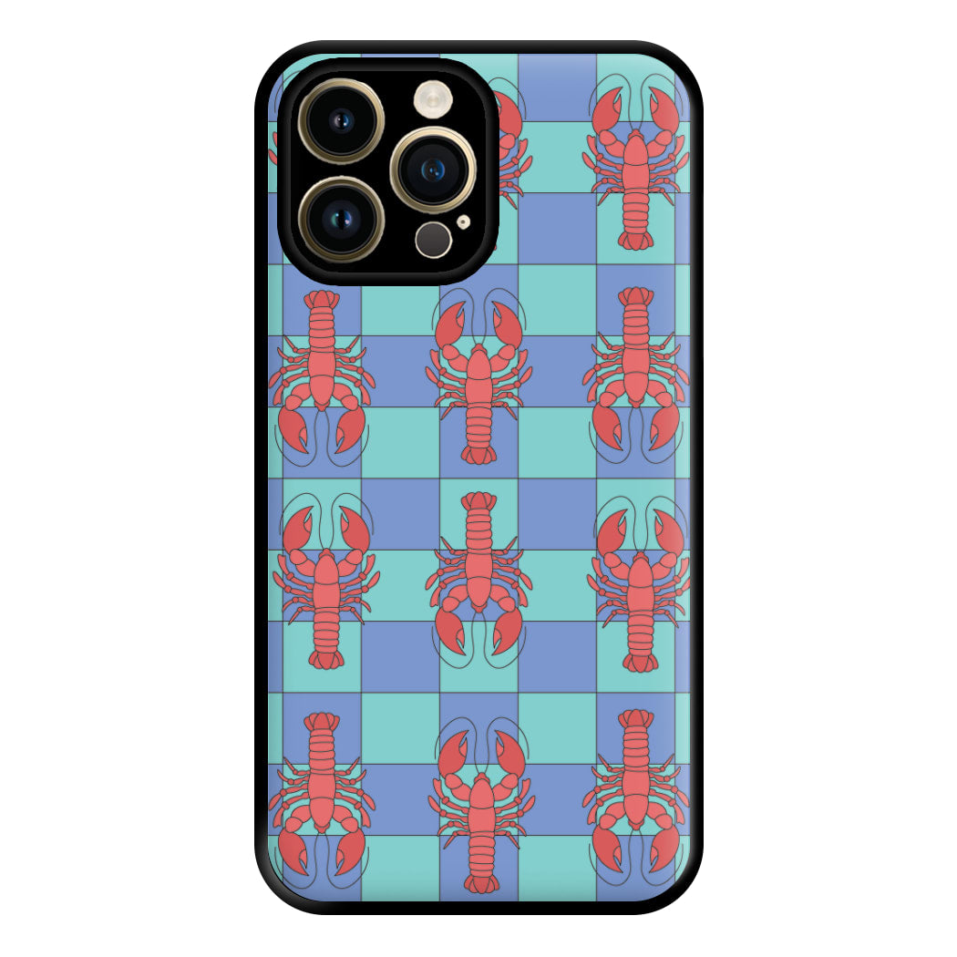 Lobster Pattern - Sealife Phone Case for iPhone 14 Pro Max