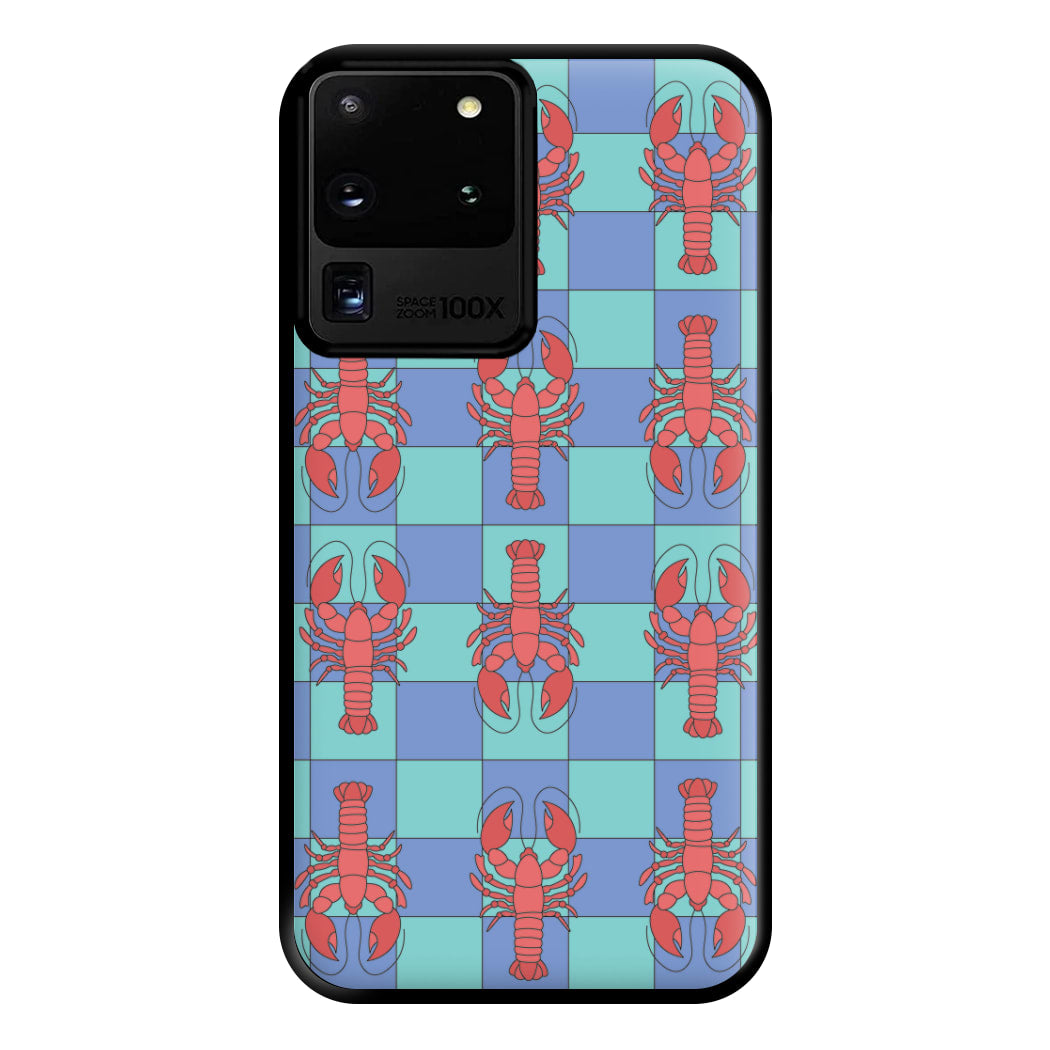 Lobster Pattern - Sealife Phone Case for Galaxy S20 Ultra